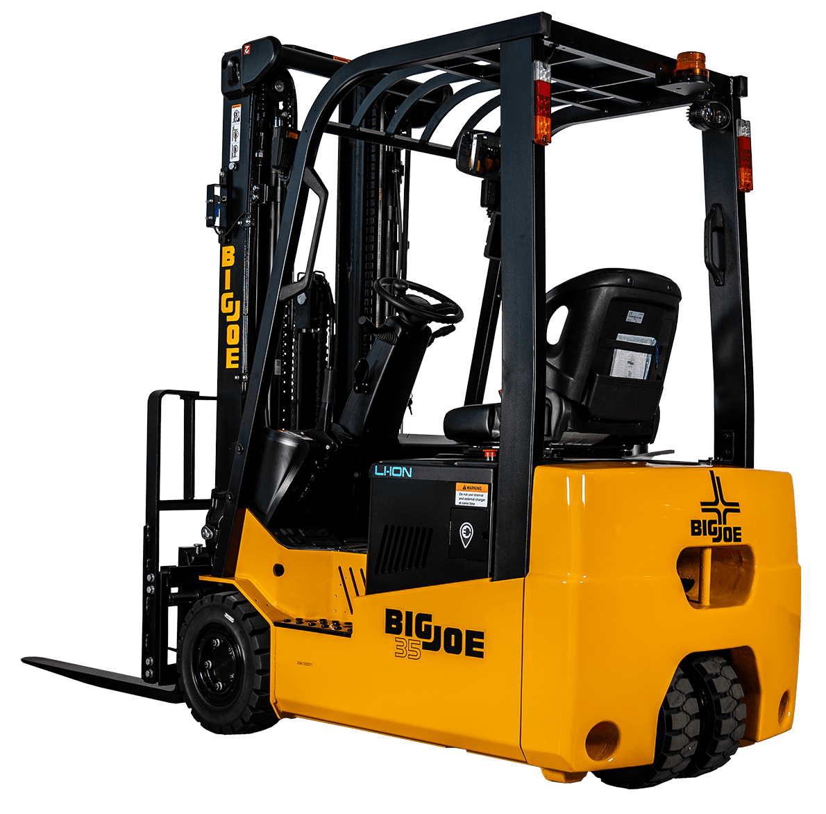 EP Equipment LVE35 Lithium-Ion 3-Wheel Electric Forklift