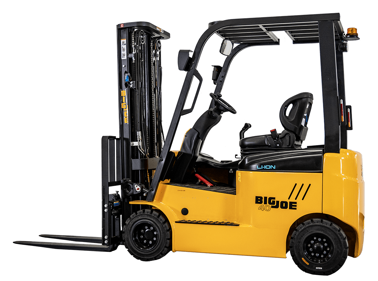 EP Equipment LXE40 Lithium-Ion 4-Wheel Electric Forklift